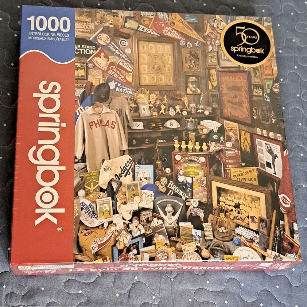Springbok 50th Anniversary Collectors Closet 1000 piece puzzle - sealed